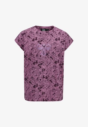 HML JAM DIEZ  - T-Shirt print - bordeaux