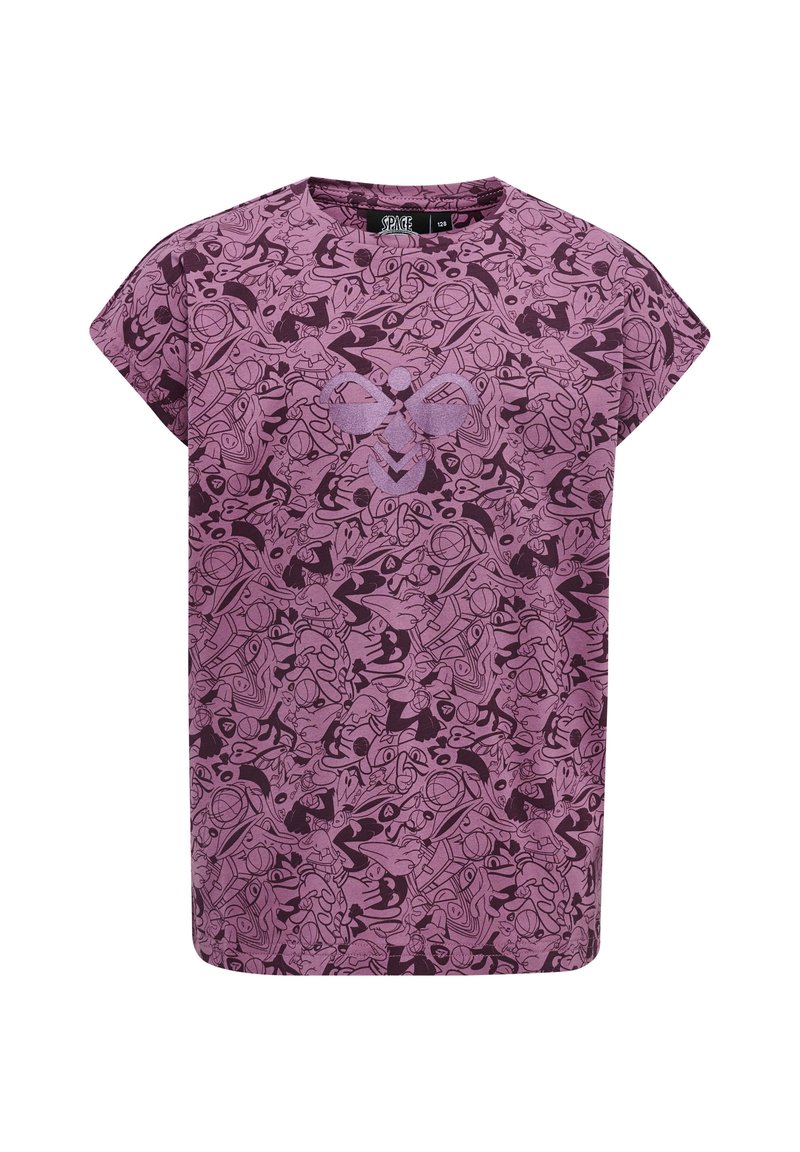 Hummel T-shirt print bordeauxrood Hummel T-shirt print bordeauxrood