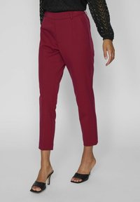 VILA VARONE HW SLIM - NOOS - Chino - beet red