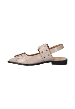 INSTAPPER - Slingback ballerina´s - bruin