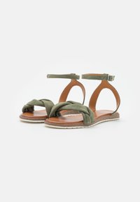 Anna Field Sandaalit nilkkaremmillä - khaki