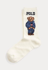 POLO BEAR CREW SOCKS - Sukat - ivory