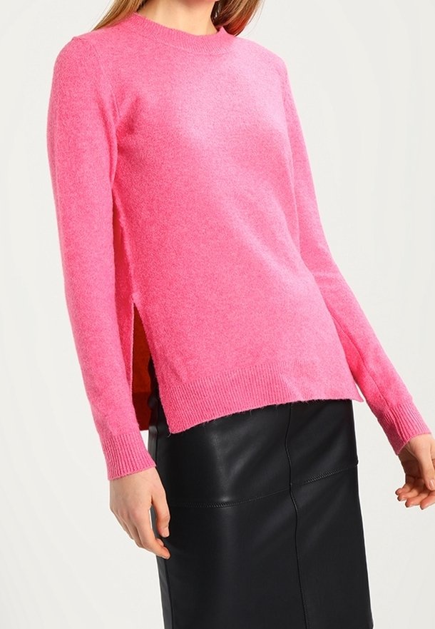 VILA Strickpullover - pink