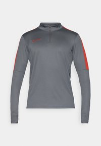 ACADEMY DRILL TOP - Top dugih rukava - iron grey/dragon red