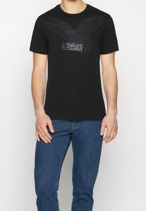 Camiseta estampada - black