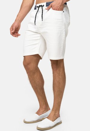 ETTORE - Denim shorts - offwhite