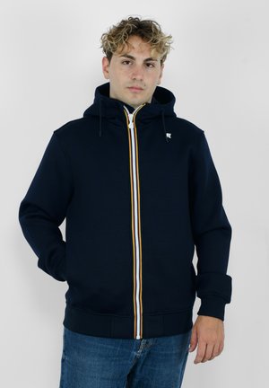 RAINER SPACER - Felpa con zip - blu