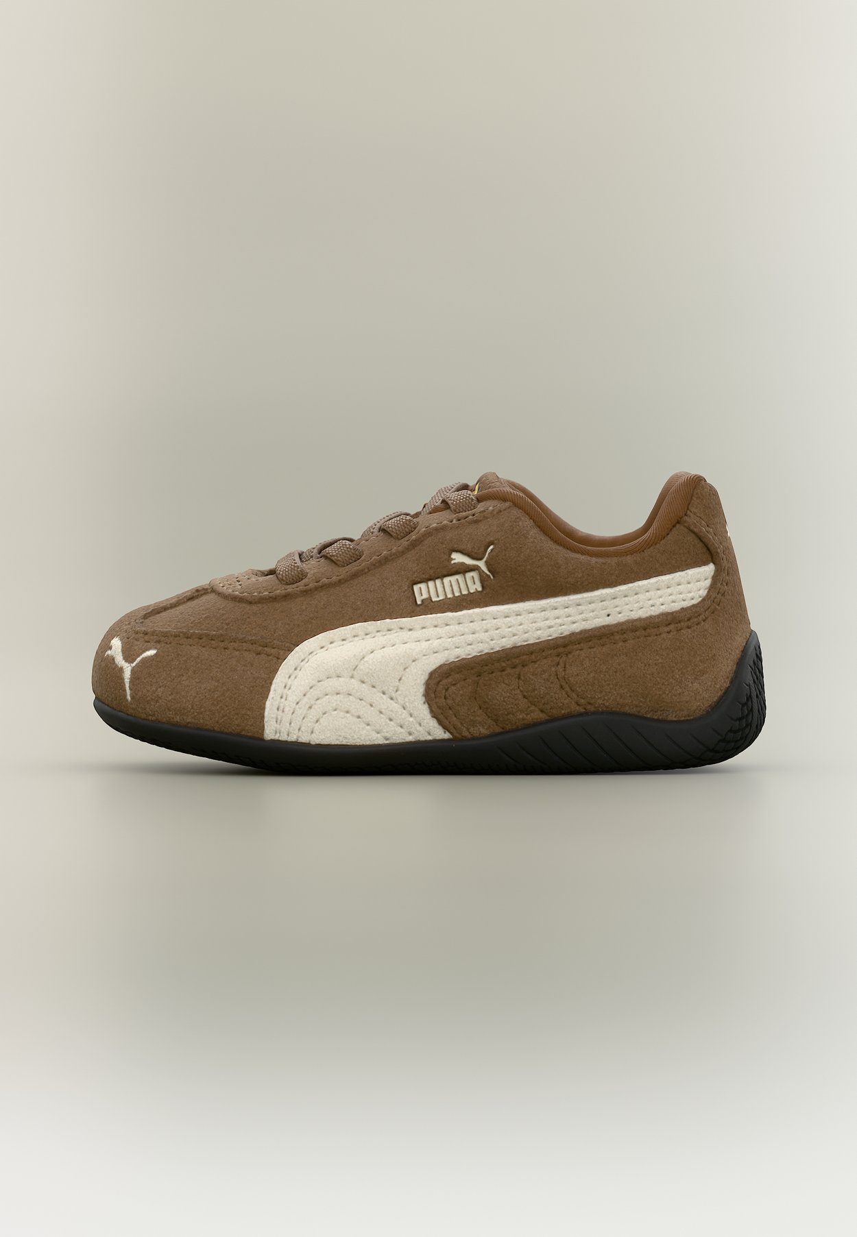 PUMA SPEEDCAT UNISEX - Baby shoes - haute coffee/frosted ivory