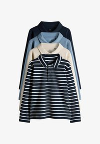 Kijelölve, navy light blue stone white