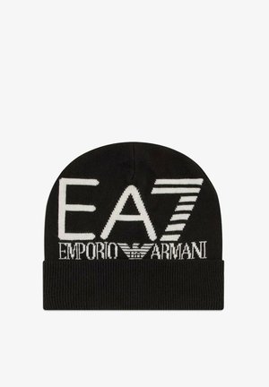 EA7 Emporio Armani, KNITTED BEANIE COL MC008 - Berretto - black
