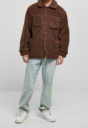 Karl Kani Giacca in pile - brown