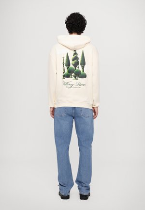 HOODIE TOPIARY UNISEX - Sweatshirt - antique white