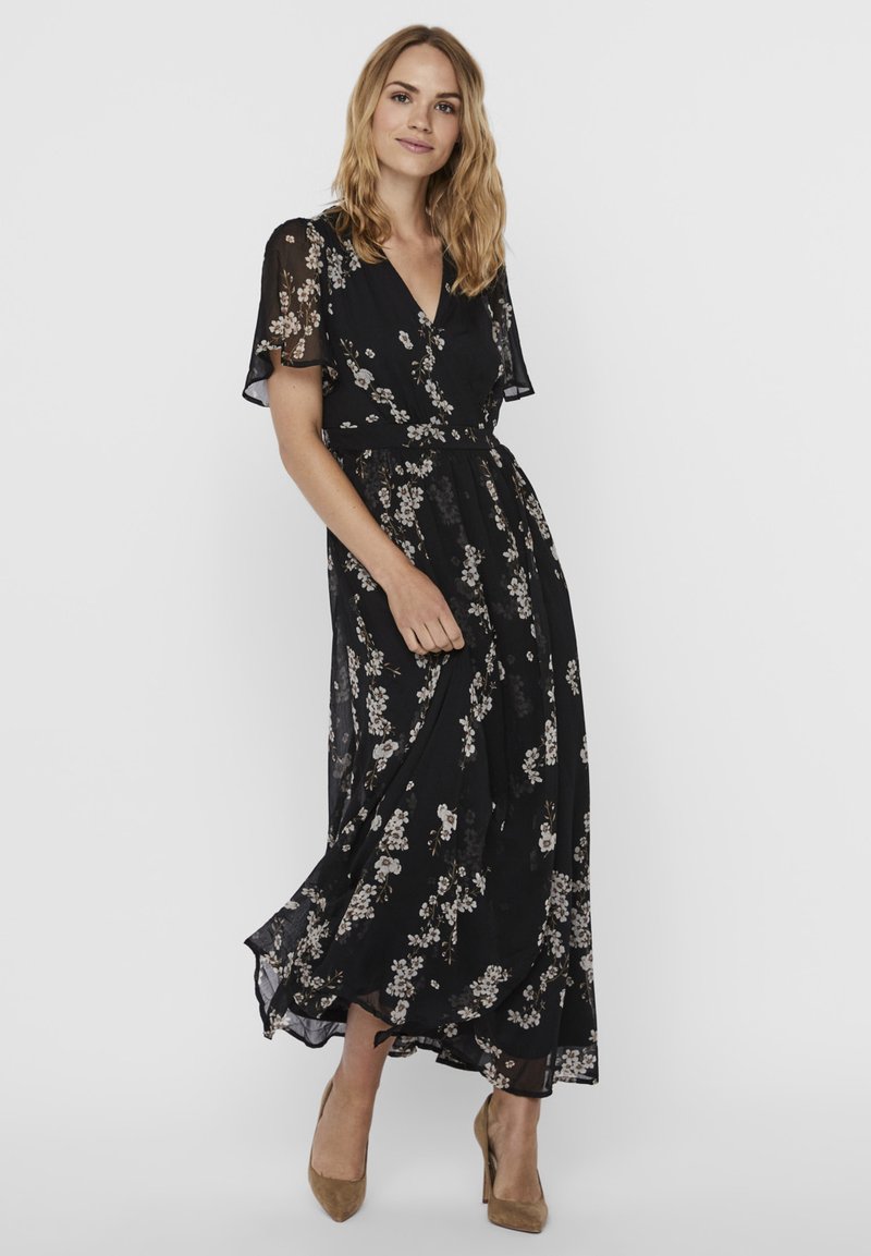 Vero Moda Robe longue black/noir ZALANDO.FR