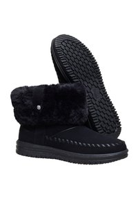 HEYDUDE CAMDEN CUFF CLASSIC COZY - BOOTS - Stivali da neve  - black black