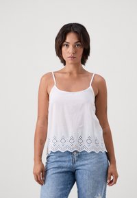 ONLY Petite ONLLOU SINGLET - Top - bright white