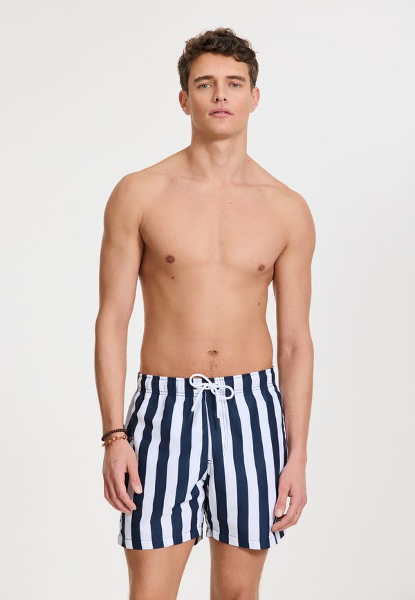 REGULAR FIT BROAD STRIPE - Badeshorts