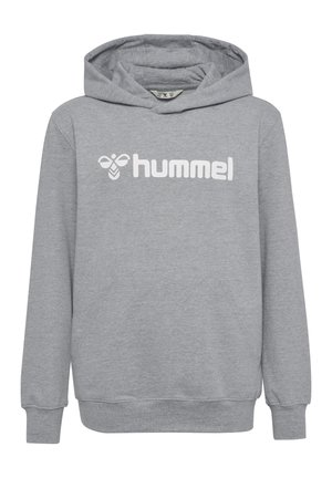 Hoodie - grey melange