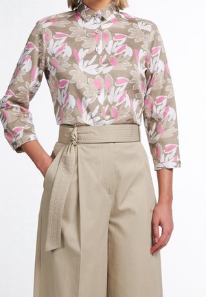 Overhemdblouse - beige