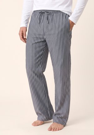 Pier One by Zalando, 2 PACK ELASTIC WAIST - Долнище на пижама - navy/white