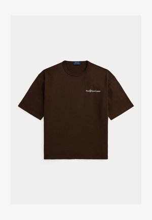 Polo Ralph Lauren, RELAXED FIT LOGO JERSEY T-SHIRT - Βασικό μπλουζάκι - nutmeg brown