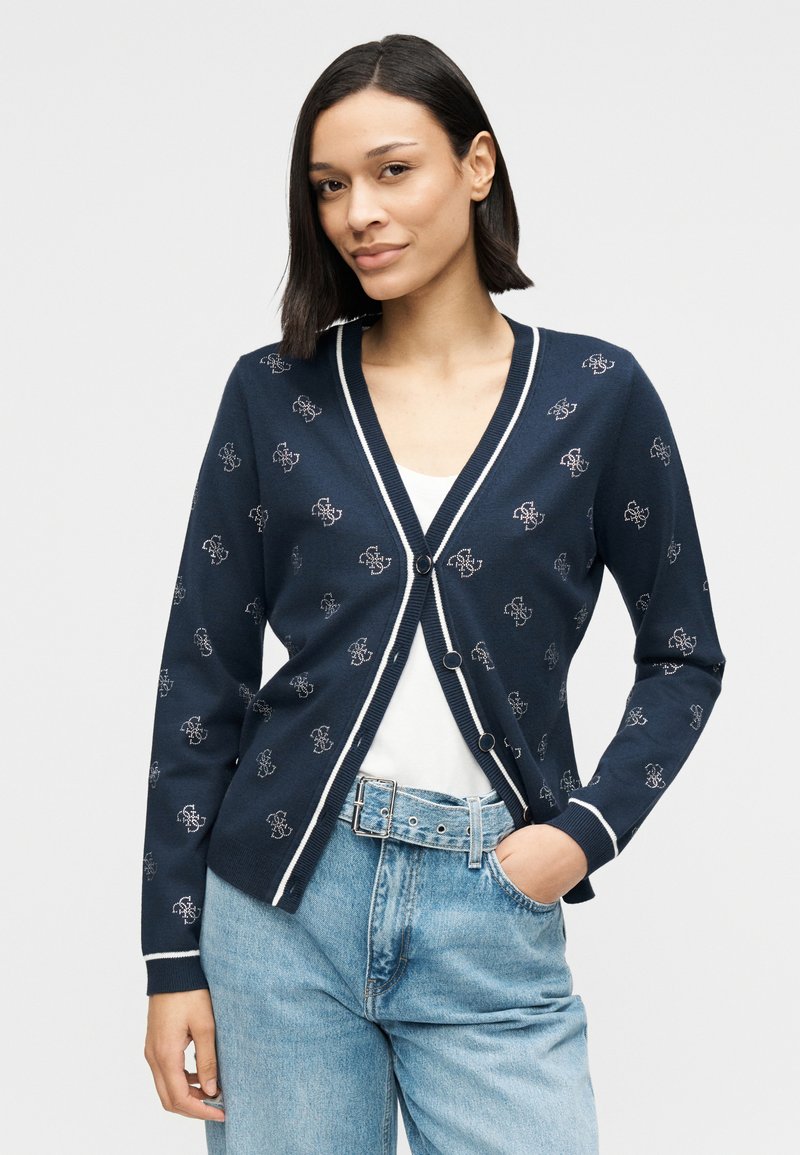 Vêtements bleus GUESS taille S pour femme