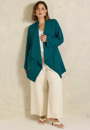 Evans, PLUS SIZE JACKETS - Cappotto corto - teal