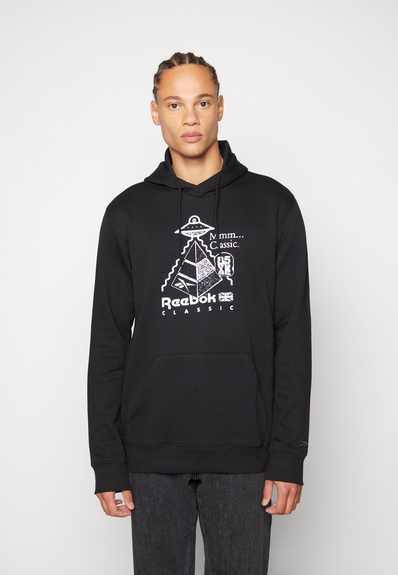 Reebok Classic SKATE HOODIE UNISEX Hoodie black Zalando.co.uk
