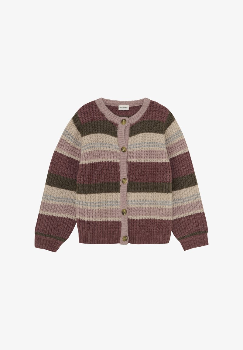 Minymo Strickjacke - woodrose