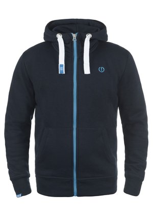 Solid SDBENN HIGH NECK ZIP - Sweatjacke - blue