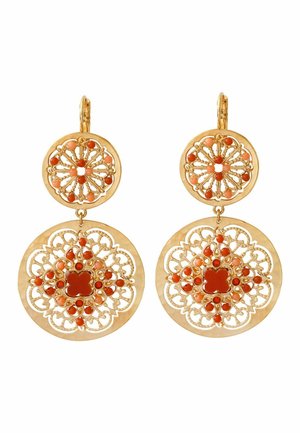 GLAMOROUS PRESTIGE CRYSTAL - Boucles d'oreilles - red