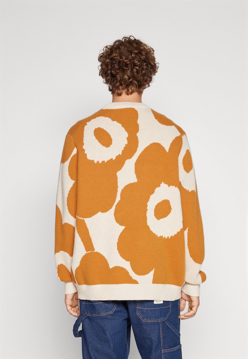Marimekko KOJU UNIKKO JUMPER UNISEX - Jumper - brown/beige melange 