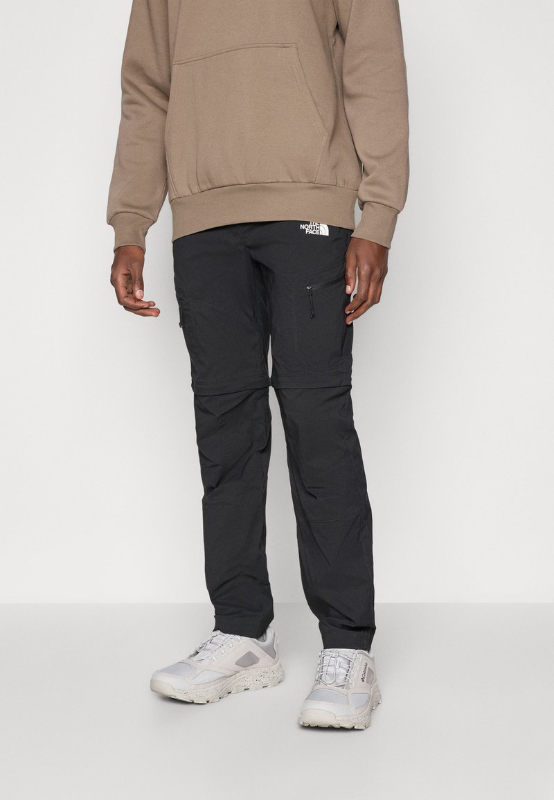 The North Face EXPLORATION TAPERED CONVERTIBLE  - Outdoor trousers - black