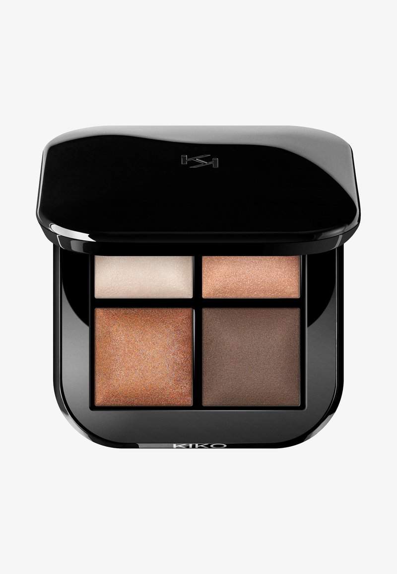 KIKO Milano BRIGHT QUARTET BAKED EYESHADOW PALETTE - Palette fard à paupière - 01 warm natural 01 kiko