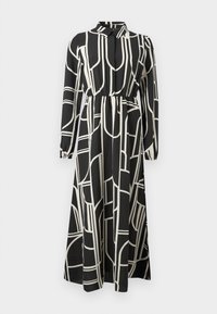 VMGINAS BETINE SHIRT DRESS WVN - Vestido camiseiro - black