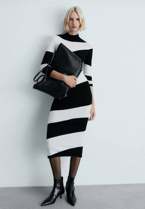 Mango Fodralklänning - black