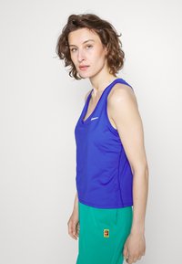 Nike Performance TANK - Top - lapis/white