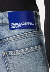 Karl Lagerfeld Jeans Kavbojke slim fit - visual acid mid blue