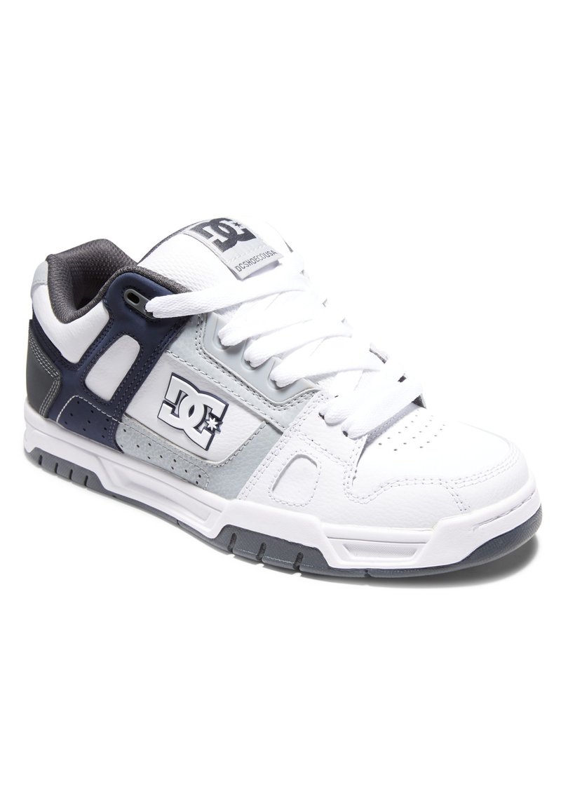 gezond verstand Ingang zakdoek DC Shoes STAG - Skateschoenen - white/grey/blue/wit - Zalando.be