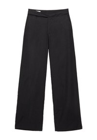 RUSTIC WITH CROSSOVER WAIST - Housut - black