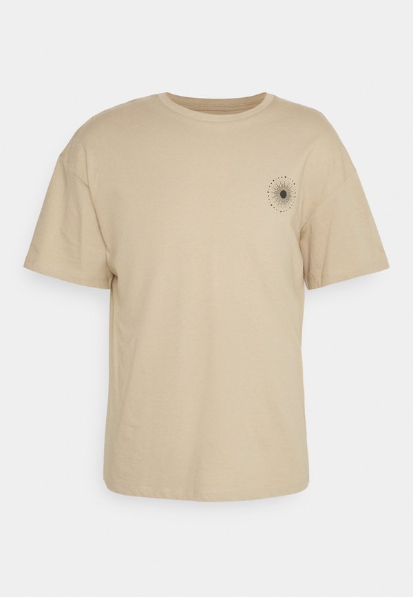 JORJUPITOR TEE CREW NECK - Print T-shirt - beige4