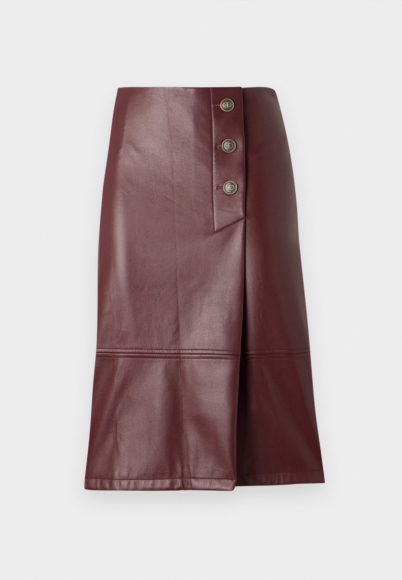 TWINSET A-lijn rok bordeauxrood TWINSET A-lijn rok bordeauxrood