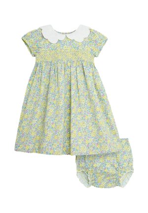 REGULAR FIT FLORAL SET - Shorts - yellow
