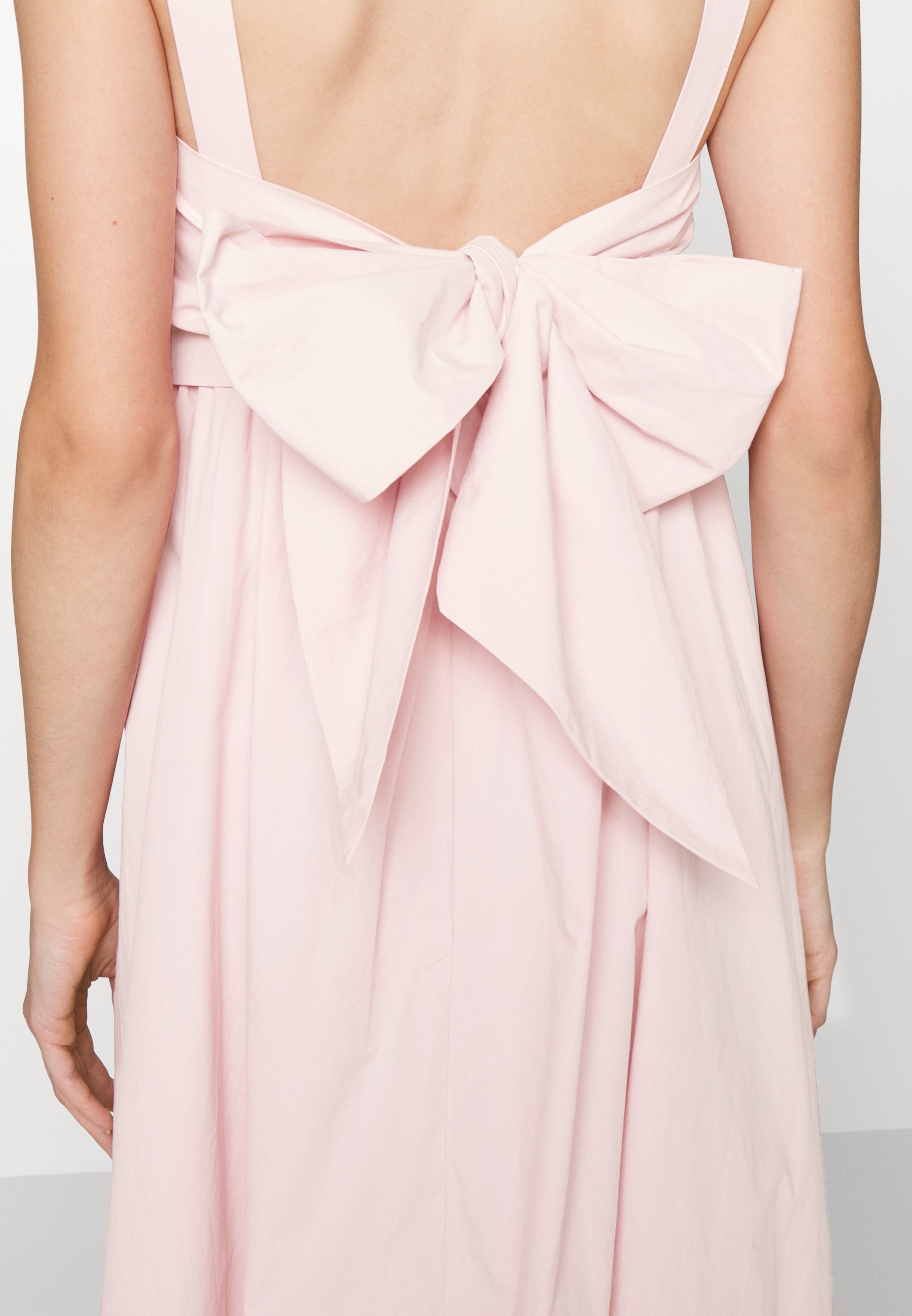 midi bow dress