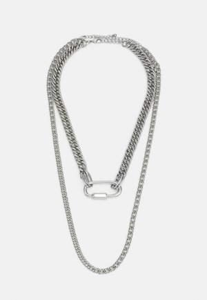 2 PACK - Necklace - silver-coloured