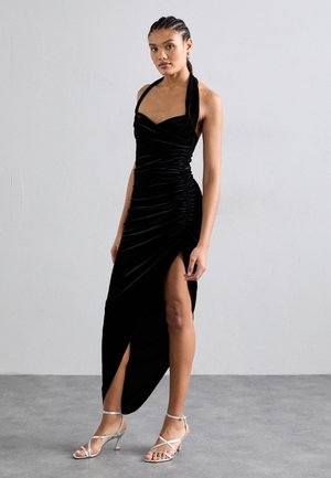 CAYLA SIDE DRAPE GOWN - Ballkleid - black