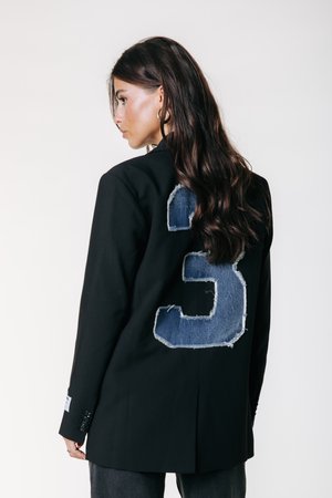 JESRA - Blazer - black