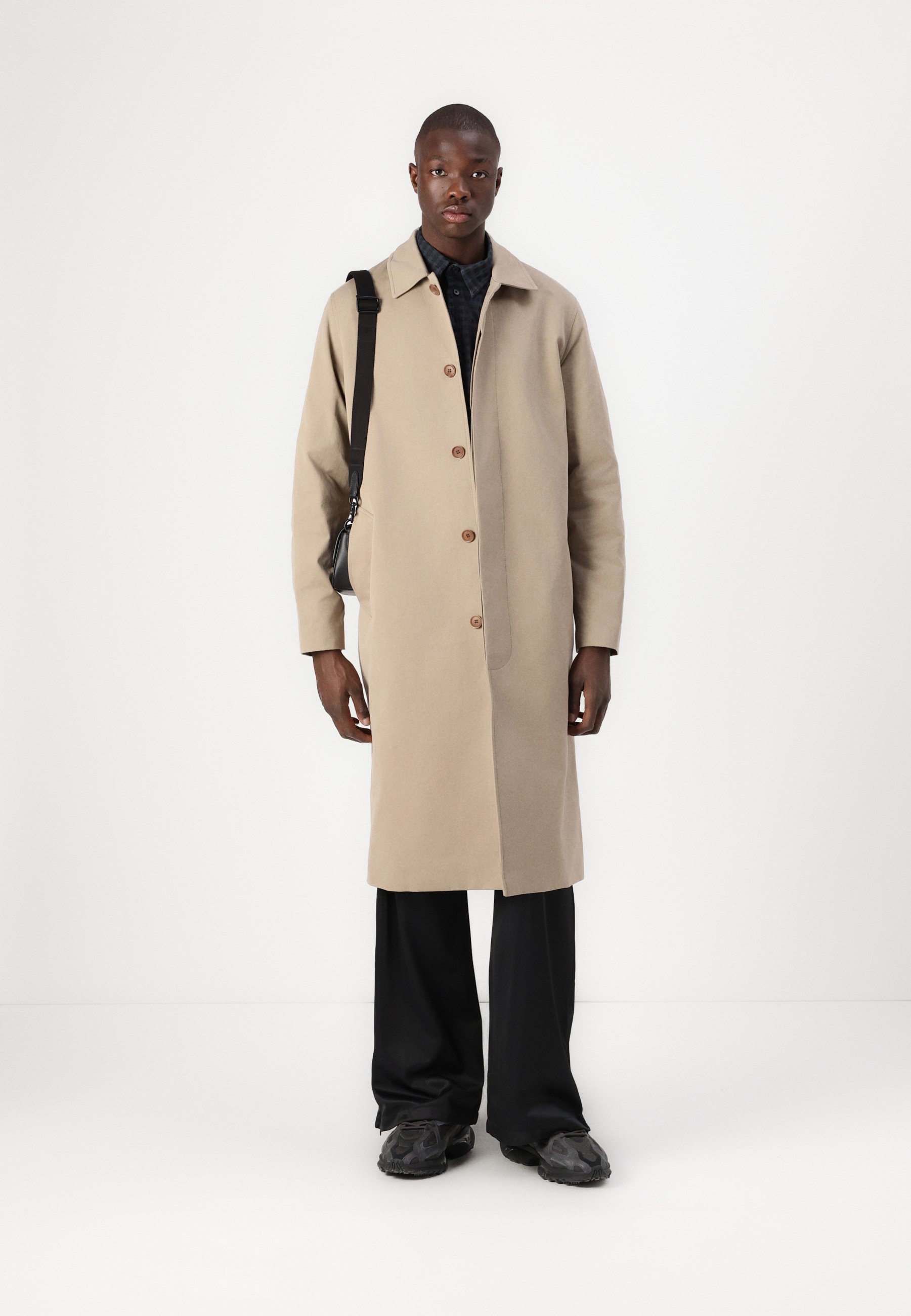 Samsøe Samsøe WILDER COAT - Trenchcoat - greige/beige - Zalando.co.uk