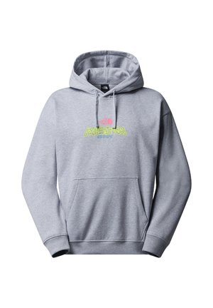The North Face U EXPEDITION CELEBRATION OVERSIZED HOODI - Huppari - tnf light grey heather