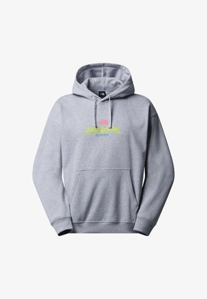 The North Face U EXPEDITION CELEBRATION OVERSIZED HOODI - Hoodie - tnf light grey heather
