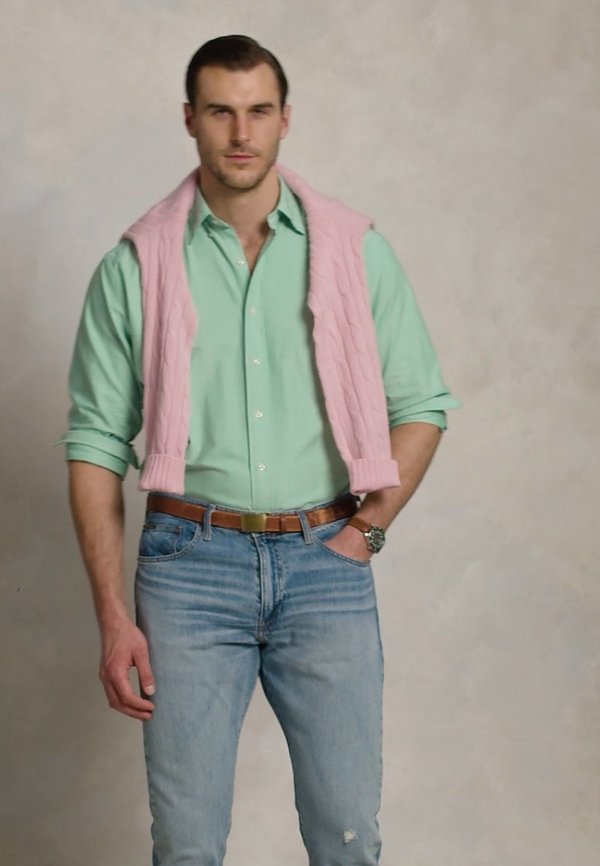 THE ICONIC OXFORD SHIRT - Shirt - summer emerald3